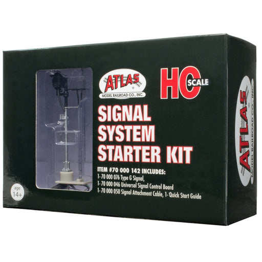 Atlas 70000142 HO Scale Signal System Starter Kit with G Type Single Head