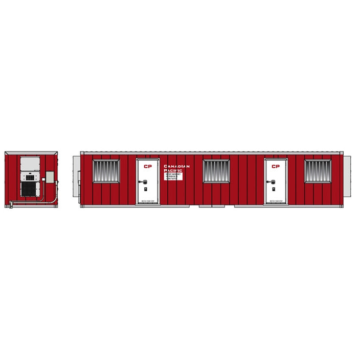Atlas 70000301 HO Scale Mobile Office Container Canadian Pacific