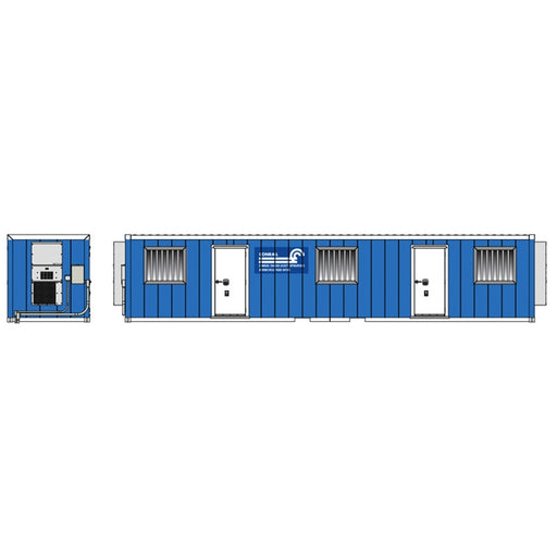Atlas 70000302 HO Scale Mobile Office Container Conrail Shared Assets CSAO