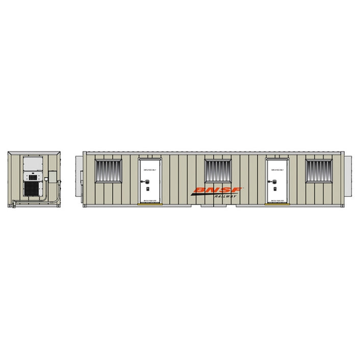 Atlas 70000308 N Scale Mobile Office Container BNSF Railway