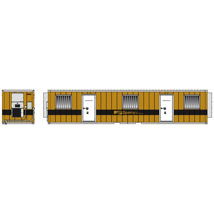 Atlas 70000312 N Scale Mobile Office Container Sperry Rail Services
