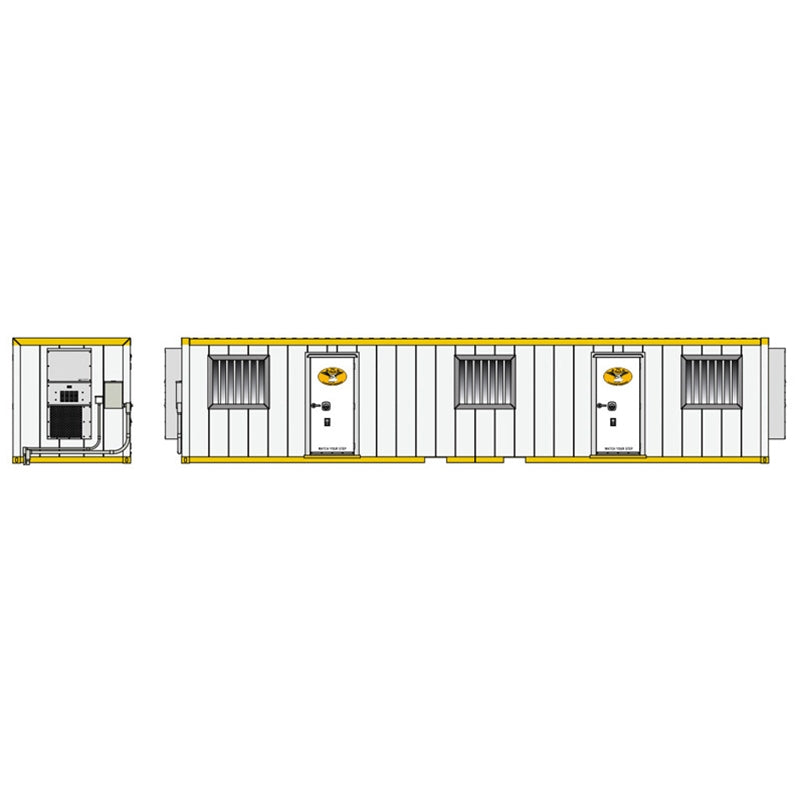 Atlas 70000314 N Scale Mobile Office Container Eagle Leasing