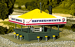 Atlas 715 HO Scale Refreshment Stand Kit