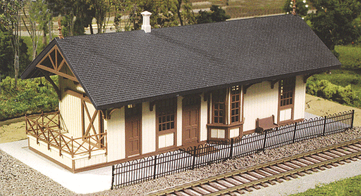 Atlas 720 HO Scale Maywood Passenger Station Kit
