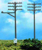 Atlas 775 HO Scale Telephone Poles