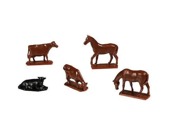 Atlas 778 HO Scale Cows and Horses Figures