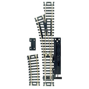 Atlas 860 HO Scale Code 100 Track Manual Left-Hand Switch