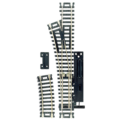 Atlas 860 HO Scale Code 100 Track Manual Left-Hand Switch