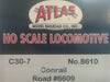Atlas 8610 HO Scale GE C30-7 Diesel Conrail CR 6609 - NOS