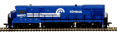 Atlas 8610 HO Scale GE C30-7 Diesel Conrail CR 6609 - NOS