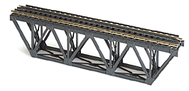 Atlas 884 HO Scale Warren Deck Bridge Kit for Code 100 Track