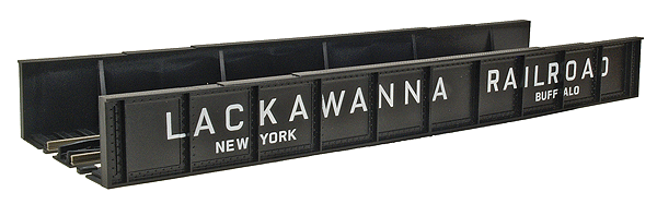 Atlas 895 HO Scale Code 100 Track Plate Girder Bridge, Erie Lackawanna EL