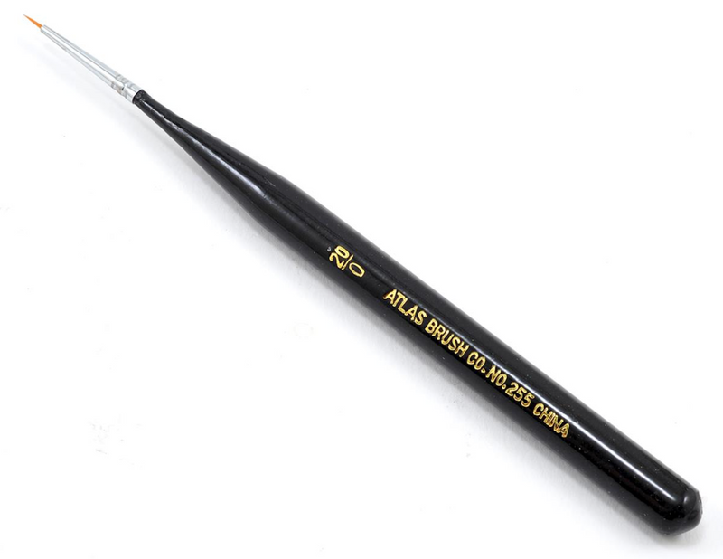 Atlas Brush 255-200 20/0 Taklon Ultra Mini Paint Brush