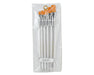 Atlas Brush 800F Sable / Taklon Flat Paint Brush Set (5 Pack)