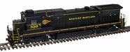 Atlas Gold 10004330 HO Scale GE Dash 8-40B Western Maryland Scenic 558 DCC & LokSound