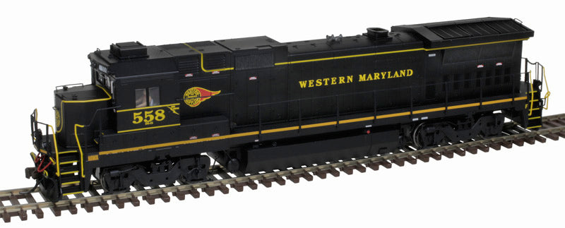 Atlas Gold 10004330 HO Scale GE Dash 8-40B Western Maryland Scenic 558 DCC & LokSound