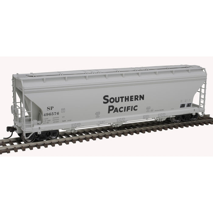 Atlas HO Scale 3 Bay Covered Hopper Southern Pacific SP