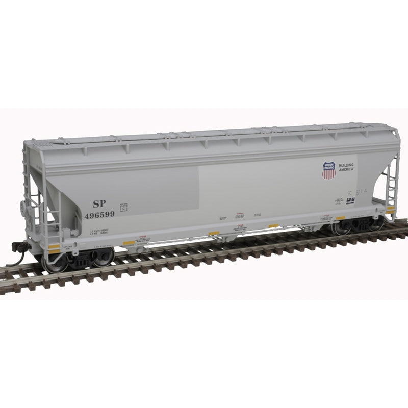 Atlas HO Scale 3 Bay Covered Hopper Union Pacific SP