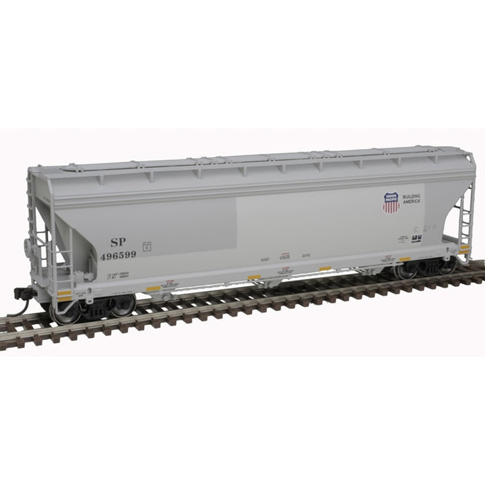 Atlas HO Scale 3 Bay Covered Hopper Union Pacific SP