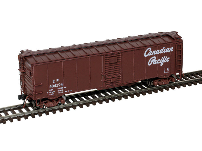 Atlas HO Scale 40' Minibox Boxcar Canadian Pacific CP (Script Letters)