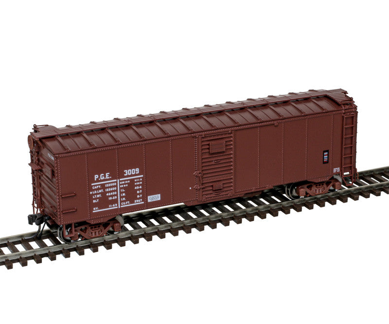 Atlas HO Scale 40' Minibox Boxcar Pacific Great Eastern PGE