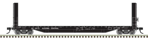 Atlas HO Scale 51'6" Bulkhead Flatcar Algoma Central AC