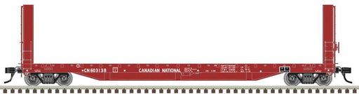 Atlas HO Scale 51'6" Bulkhead Flatcar Canadian National CN