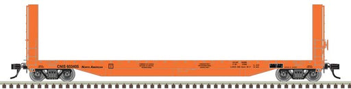Atlas HO Scale 51'6" Bulkhead Flatcar Canadian National CN