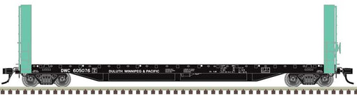 Atlas HO Scale 51'6" Bulkhead Flatcar Duluth, Winnipeg and Pacific Railway DW&P