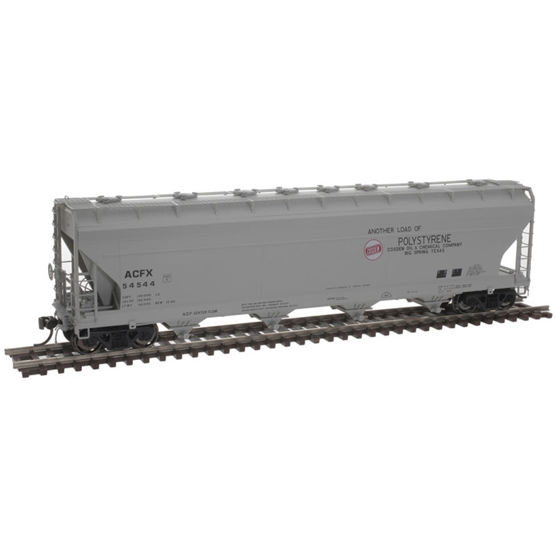 Atlas HO Scale 5250 Covered Hopper Cosden Chemical ACFX