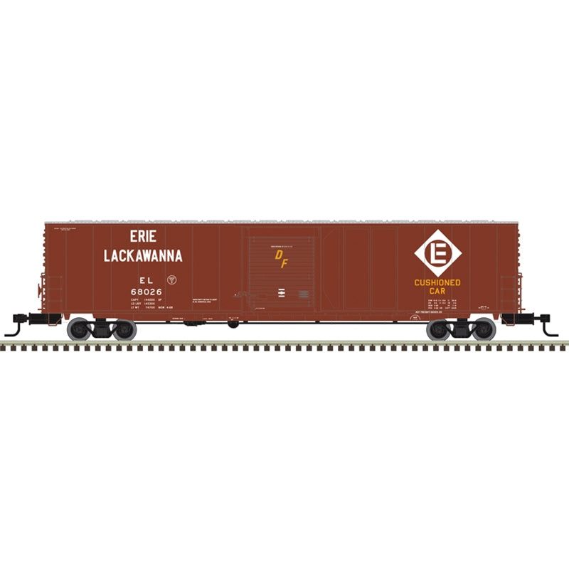 Atlas HO Scale ACF 60' Double Door Auto Parts Boxcar Erie Lackawanna EL