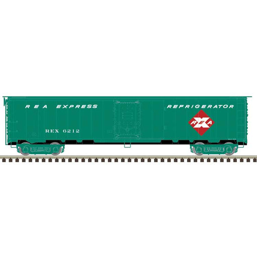 Atlas HO Scale ACF/REA Steel Express Reefer Railway Express Agency (Late 1960's)