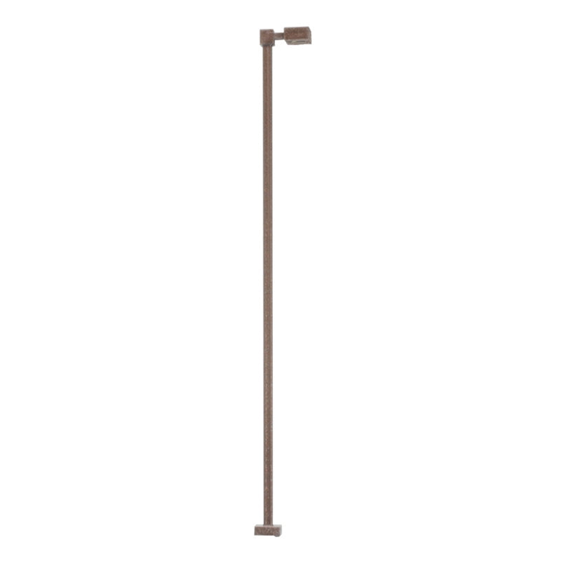 Atlas HO Scale Bronze Single-Arm Square 30' Streetlight LED Light (3 Pack)