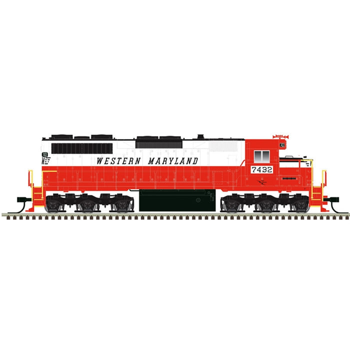 Atlas HO Scale EMD SD35 Diesel Western Maryland WM