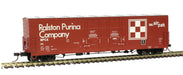 Atlas HO Scale Evans 53' Double Plug Door Boxcar Ralston Purina RPCX