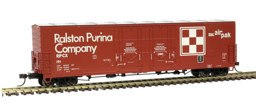 Atlas HO Scale Evans 53' Double Plug Door Boxcar Ralston Purina RPCX