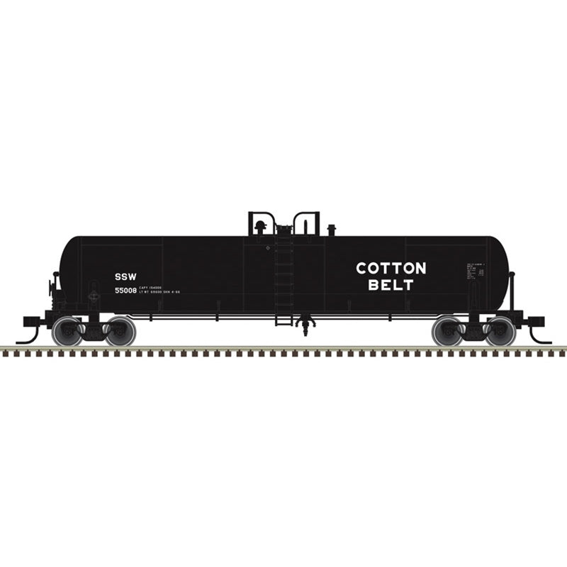 Atlas HO Scale GATX 20,700 Gallon Tank Car Cotton Belt SSW