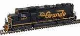 Atlas HO Scale EMD GP40-2 Rio Grande D&RGW - DC