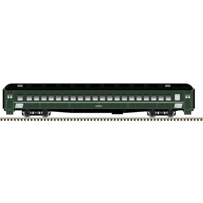 Atlas HO Scale Modernized Heavyweight Coach Penn Central PC