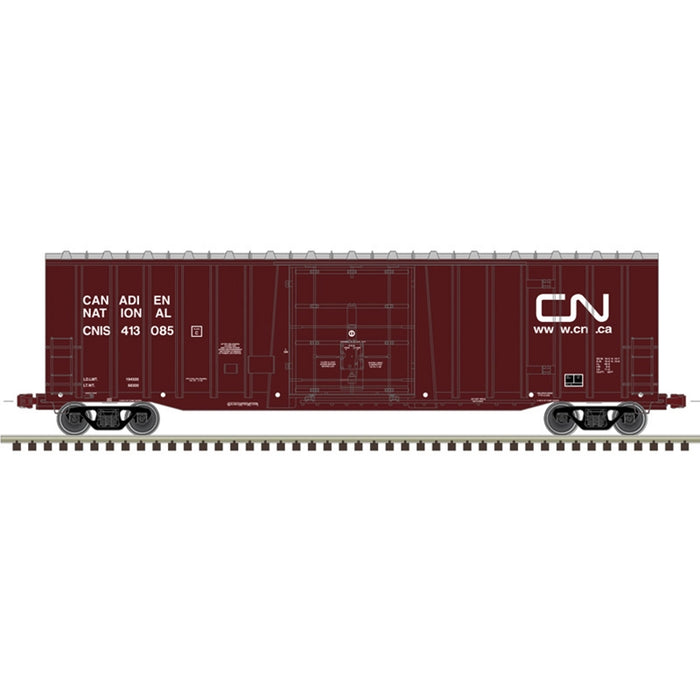 Atlas HO Scale NSC 50' 5277 Plug Door Box Car Canadian National CNIS