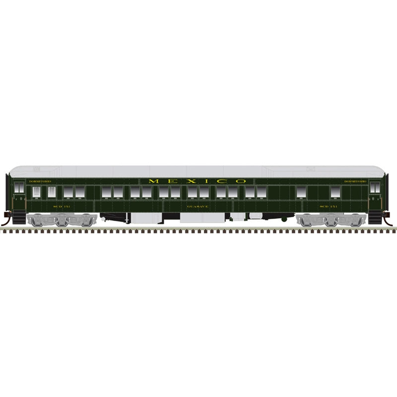 Atlas HO Scale Pullman 12-1 Sleeper Nacionales de Mexico
