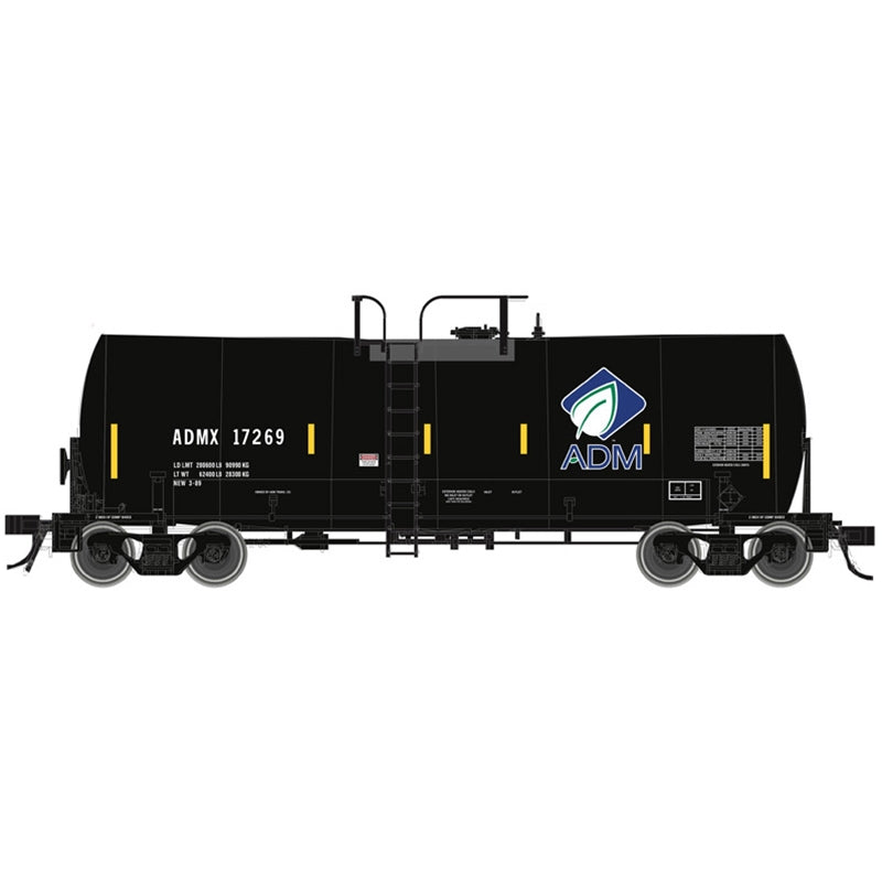 Atlas Master 20007219 HO Scale Trinity 17,600 Gallon Corn Syrup Tank Car ADMX 17283
