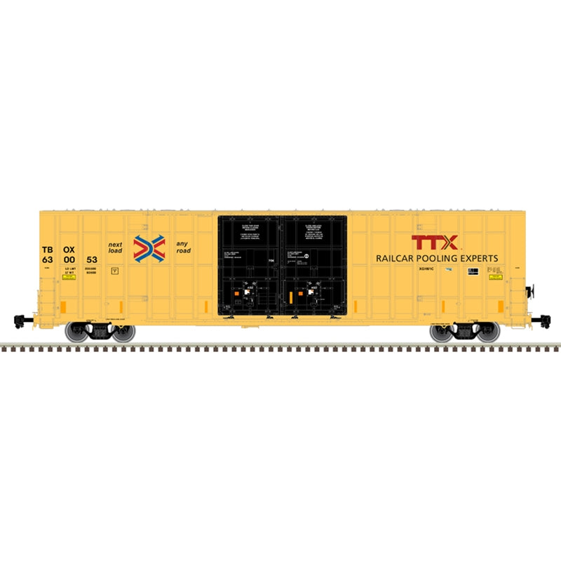 Atlas Master 20007272 HO Scale Gunderson 7550 Boxcar TTX TBOX 630053