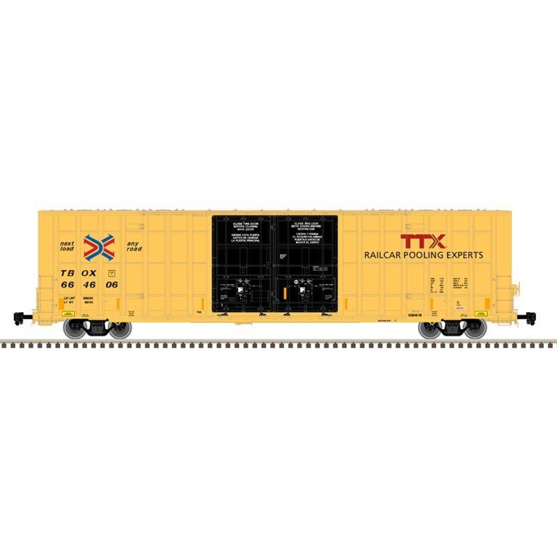 Atlas Master 20007290 HO Scale Gunderson 7550 Boxcar TTX TBOX 664927