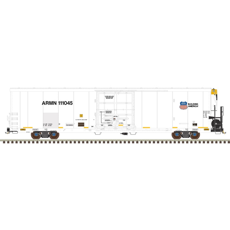 Atlas Master 20007313 HO Scale Trinity 64' Reefer Union Pacific "High Numbers" ARMN 111241