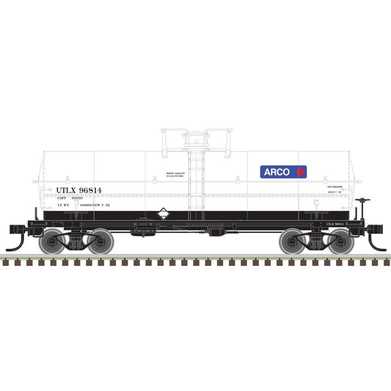 Atlas Master 20007346 HO Scale 11,000 Gallon Tank Car Arco UTLX 96814