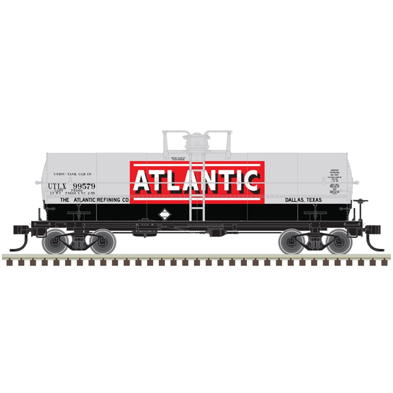 Atlas Master 20007347 HO Scale 11,000 Gallon Tank Car Atlantic Refining UTLX 99577