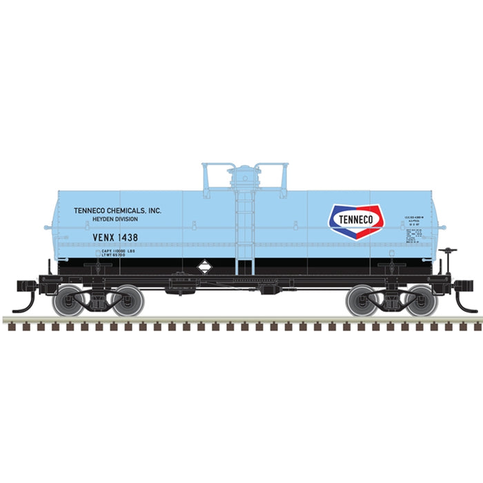 Atlas Master 20007358 HO Scale 11,000 Gallon Tank Car Tenneco Chemicals VENX 1438
