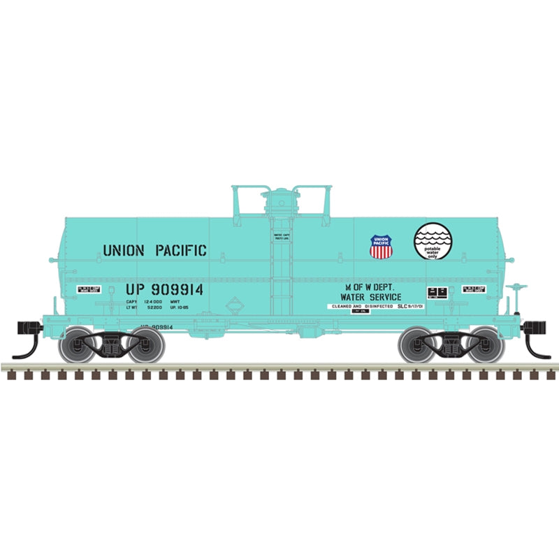 Atlas Master 20007359 HO Scale 11,000 Gallon Tank Car Union Pacific MOW 909914