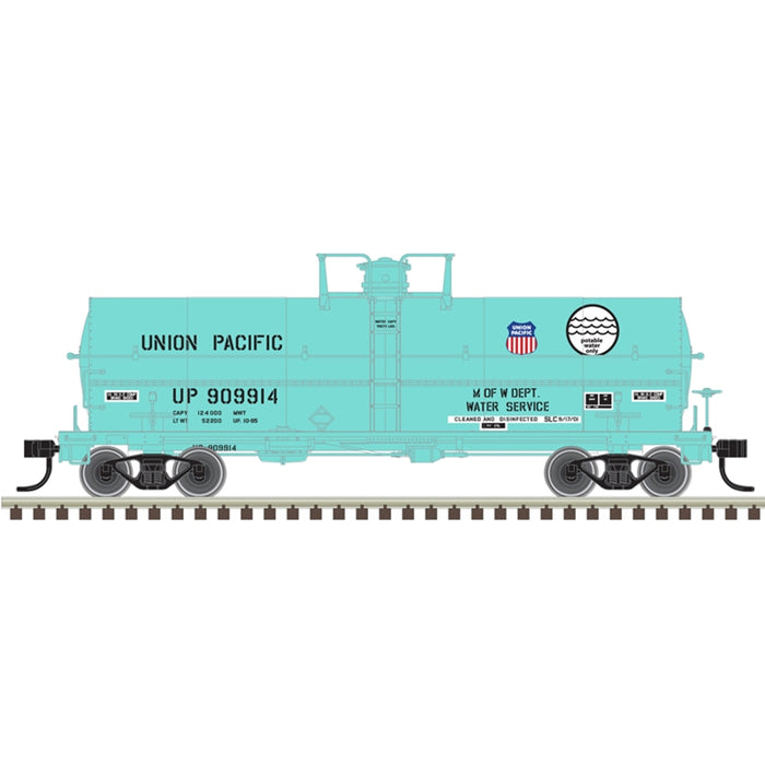 Atlas Master 20007359 HO Scale 11,000 Gallon Tank Car Union Pacific MOW 909914